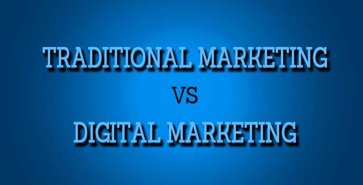 traditional marketing vs digital marketing